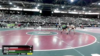 185 lbs Cons. Round 2 - Emma Bonner, Wasatch vs Bentli Anderson, Vallivue