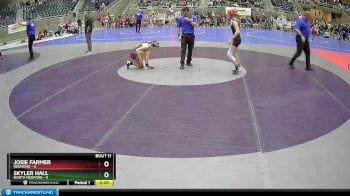 107 lbs Finals (8 Team) - Josie Farmer, Redmond vs Skyler Hall, North Medford