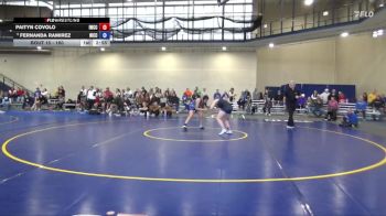 160 lbs Champ. Round 1 - Fernanda Ramirez, North Iowa Area CC vs Paityn Covolo, Iowa Western Community College