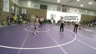 115 lbs Finals (2 Team) - Weston Harshbarger, Wright vs Hunter Bolejack, Burns/Pine Bluffs