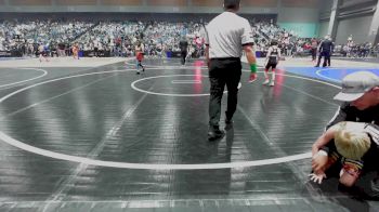 49 lbs Round Of 16 - Kashton Kaylor, Team Aggression vs Mikah Anglin, SJO Youth