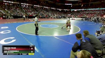 D3-190 lbs Quarterfinal - Trevor Firari, Waterloo vs Sam Schwengels, Parkview/Albany