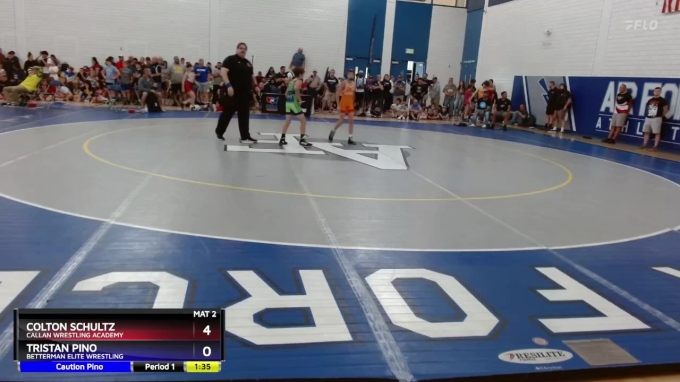 41 lbs Cons. Round 1 - Colton Schultz, Callan Wrestling Academy vs ...