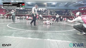 64 lbs Consolation - Jayden Hammond, Skiatook Youth Wrestling vs Izayah Brasher, Buck Pride Wrestling