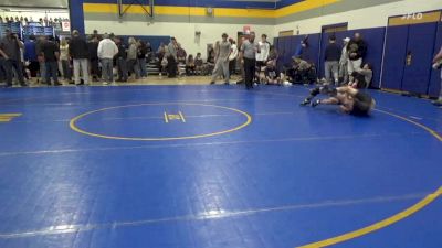 127 lbs Consy 3 - Trey Neith, Notre Dame GP vs Coleton Hill, Parkersburg South-WV