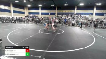 120 lbs Round Of 64 - Hunter Finegan, Top Rank HAC vs Devin Dimapasoc, North Coast Grapplers