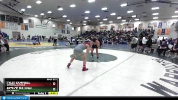 126 lbs Cons. Round 3 - Tyler Campbell, Cathedral Catholic vs Patrick Sullivan, Dos Pueblos