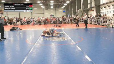 110 lbs Round 5 (3pm Friday) - Brady Sher, Florida Elite vs Mason Bires, VA. Patriots