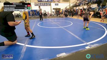 61 lbs Consi Of 8 #2 - Kolten Hodges, Tiger Trained Wrestling vs Oaklin Grace, Blackwell Wrestling Club