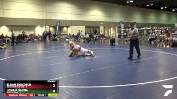 113 lbs Round 1 (16 Team) - Joshua Sabbia, Griffin Fang vs Elijah Jolicoeur, Coastline Red Tide