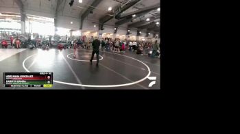 92 lbs Cons. Round 3 - Karmyn Banda, Bandas Wrestling Academy vs Arri`Anna Gonzalez, ReZults Wrestling