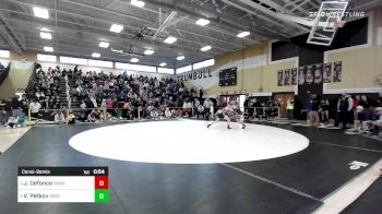 132 lbs Consolation - Jesse Defonce, Danbury vs Victor Petkov, Ridgefield