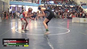 113 lbs Champ. Round 2 - Hunter Solomon, Marsh Valley vs Cody Perrenoud, Stansbury