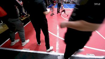 43-46 lbs Quarterfinal - Easton Williams, HURRICANE WRESTLING ACADEMY vs Ryker Schondel, Owasso Takedown Club