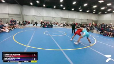 152 lbs Placement Matches (16 Team) - Timothy McGuire, Texas Blue vs Dayveon Rupert, Michigan Blue