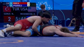 74 kg Final 1-2 - Muhammed Ozmus, Turkiye vs Mitchell Mesenbrink, United States