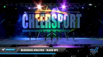 Bluegrass Athletics - Black Ops [2021 L4 Senior Coed - D2 - Small Day 2] 2021 CHEERSPORT National Cheerleading Championship