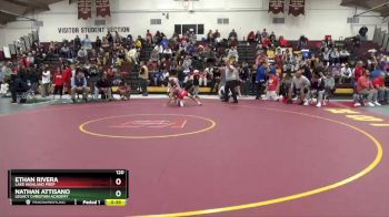 120 lbs Cons. Round 4 - Nathan Attisano, Legacy Christian Academy vs Ethan Rivera, Lake Highland Prep