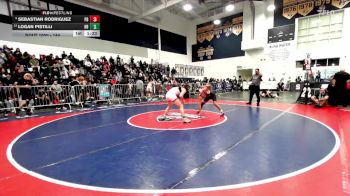 144 lbs Champ. Round 1 - Sebastian Rodriguez, Palm Desert vs Logan Pistilli, Huntington Beach
