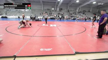 160 lbs Rr Rnd 3 - Kevin Pasquince, Diesel Wrestling Academy vs Logan Mickey, Yeti: Special Forces
