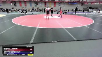 180 lbs Semifinal - Brittyn Corbishley, North Central (IL) vs Shenita Lawson, North Central (IL)