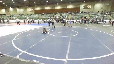 54 lbs 3rd Place - Suliman Abdullah, Alpha Dawg vs Tyrese Bliss, Fallon Outlaws WC