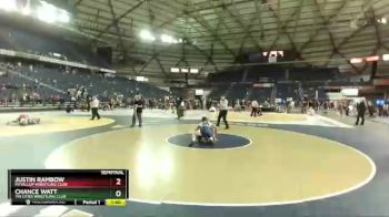 154.3 Semifinal - Chance Watt, Tri Cities Wrestling Club vs Justin Rambow, Puyallup Wrestling Club