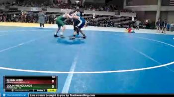 160 lbs Semis (4 Team) - Colin Wendlandt, Paynesville vs Quinn Weis, Kasson-Mantorville