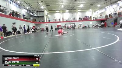 285 lbs Cons. Round 2 - Nathan Coley, King vs Brady Griffin, Drury