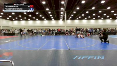 175 lbs Cons. Round 4 - Mason Butler, TN vs James Wojcikiewicz, IL