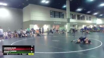 120 lbs Round 2 (16 Team) - Jackson Rush, Brawlers Elite vs Rohan Marion, Michigan