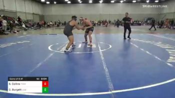 285 lbs Consolation - Sean Collins, Terminator Wrestling Academy vs Dominic Burgett, Legends Of Gold- Indiana