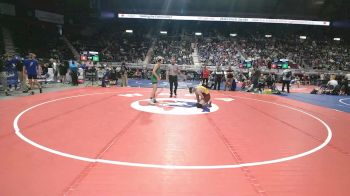 4A-138 lbs Cons. Round 2 - Owen Parry, Star Valley vs Christopher Diaz, Kelly Walsh
