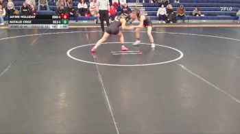 115 lbs Round 3 - Jayme Holliday, Adams Central vs Natalie Cruz, Columbus
