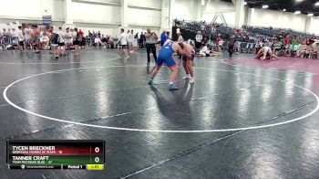 285 lbs Semis & Wb (16 Team) - Tanner Craft, Team Michigan Blue vs Tycen Breckner, Nebraska Heroes (B Team)