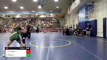 137 lbs Cons. Round 3 - Andrea Frisque, Desert Hot Springs vs Gigi Alonzo, Murrieta Mesa