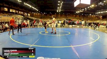 174 lbs Round 1 (4 Team) - Lucas Condon, Wisconsin vs Brant Cracraft, Campbell