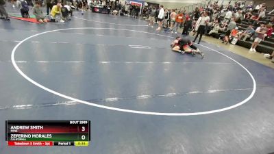 175 lbs Cons. Round 2 - Andrew Smith, PANE vs Zeferino Morales, California