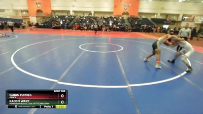 133 lbs Semifinal - Isaias Torres, Ithaca vs Kaden Ware, Pennsylvania College Of Technology