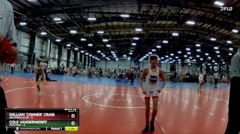 72 lbs Rd# 9- 2:15pm Saturday Final Pool - Cole Vanderwerff, Team BAM vs William `Conner` Craig, Oklahoma Elite