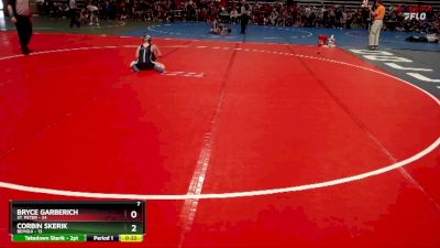 84 lbs Quarterfinals (8 Team) - Corbin Skerik, Bemidji vs Bryce Garberich, St. Peter