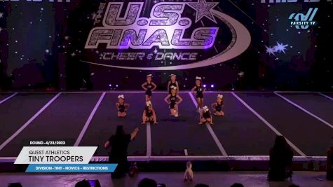 Quest Athletics - Tiny Troopers [2023 L1 Tiny - Novice - Restrictions 4/23/2023] 2023 The U.S. Finals: New Jersey
