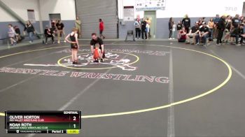 56 lbs Semifinal - Noah Roth, Anchor Kings Wrestling Club vs Oliver Horton, Mid Valley Wrestling Club