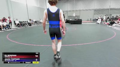 106 lbs Placement Matches (8 Team) - Christopher Hardeman, Georgia vs Zebediah Tibbles, Oklahoma Red