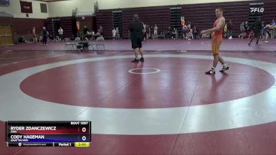 16U-8 lbs Round 2 - Ryder Zdanczewicz, FWA vs Cody Hageman, Unattached