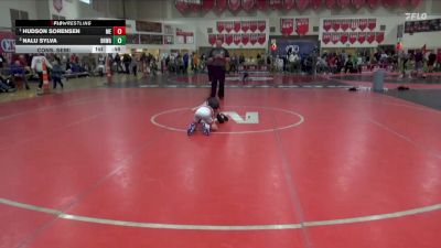 50 lbs Cons. Semi - Hudson Sorensen, MN Elite vs Nalu Sylva, Black Hills Wrestling Academy