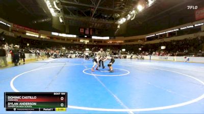 113 lbs Champ. Round 2 - Dylan Anderson, Somerton High School vs Dominic Castillo, Maricopa