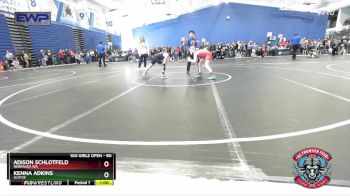 80 lbs Round 2 - Adison Schlotfeld, Nebraska WA vs Kenna Adkins, SlyFox