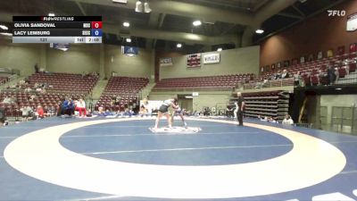 131 lbs Quarterfinals (8 Team) - Olivia Sandoval, Murray State vs Lacy Lemburg, Southeast CC