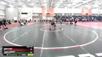 141 lbs Cons. Round 5 - Aiden Hebert, Trinity (CT) vs Josh Post, RIT